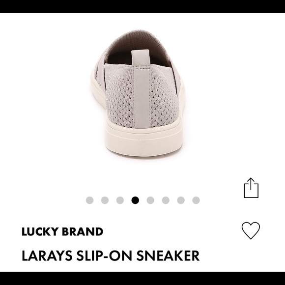 Lucky Brand size 6.5 - Larays slip-on sneaker - color: stone - Picture 4 of 7